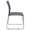 Flash Furniture 881 lb. Capacity Navy Sled Base Stack Chair RUT-2-NVY-BK-GG - alternate 5